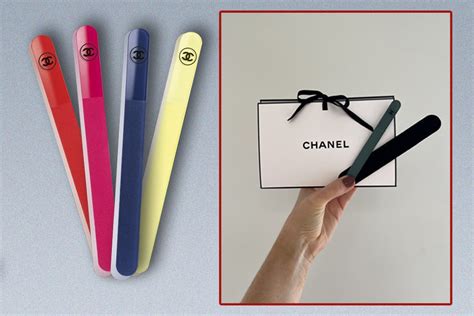 chanel nail file|chanel nail file gift.